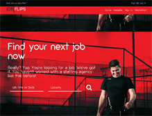 Tablet Screenshot of jobflips.com